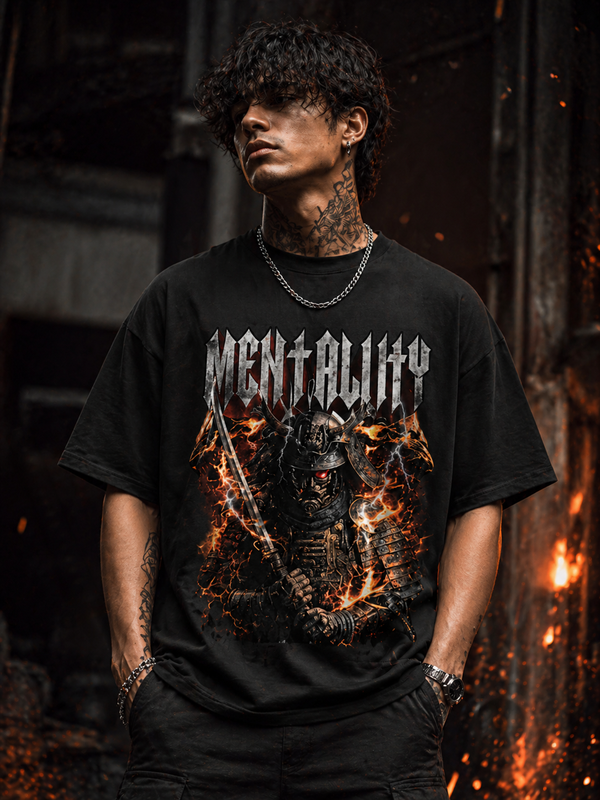 Warrior Mentality Oversized
